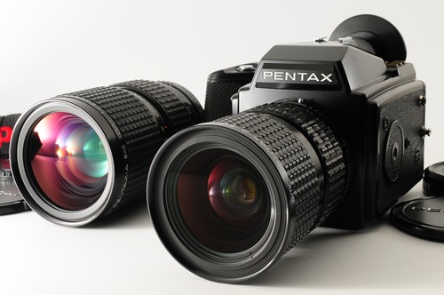 Pentax 645 ensemble objectifs - pentax,