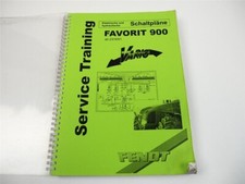Fendt Favorit 916 920 924 926 Vario Wiring Diagrams Hydraulic Electrics 2000