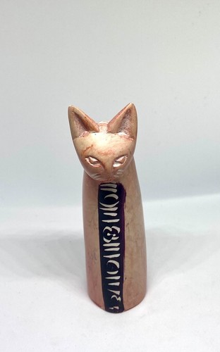 Statuette chat sphynx rose - sphynx,,