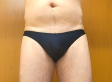 String homme noir taille M