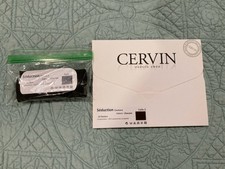 Cervin Bas Seduction Couture New 100% Nylon Stockings in Chocolate, Size T2