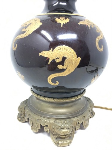 Importante lampe faïence - importante,