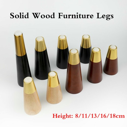 Bois solide meuble pieds - meuble,