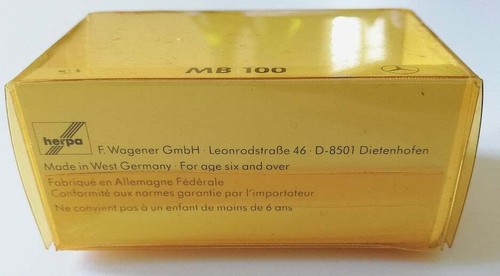 Herpa mercedes benz 100 - herpa,