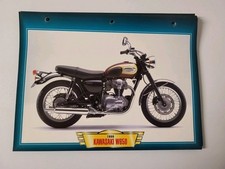 Kawasaki W650 carte Fiche Motos Passion