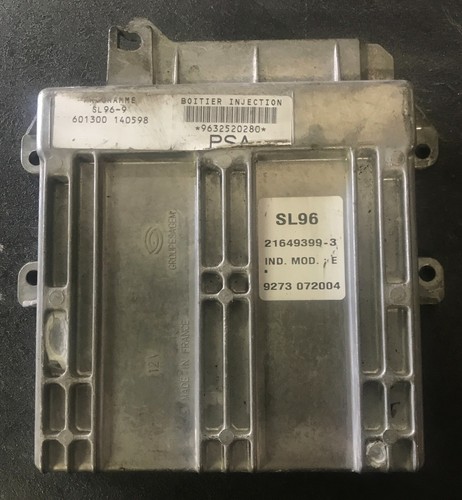 Calculateur moteur décodé