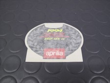 ORIGINAL STICKER APRILIA RS 250 RS250 1995 TANK CHESTERFIELD GENUINE DECAL #1