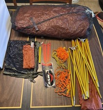 New MSR HUBBA HUBBA 2 Person Replacement Tent Stakes And Poles Tent No Rain Fly