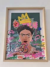 Oeuvre Street art contemporain de l'artiste Namec - 2025 Namec " Frida''
