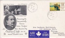 Canada - Marc Aurele de Foy Suzor-Cote (artist) - FDC 1969
