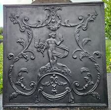 plaque de cheminée 83 x 83 cm