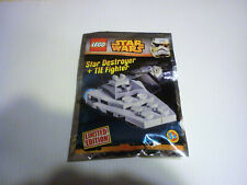 SACHET POLYBAG LEGO MINIFIGURE VAISSEAU STAR WARS  STAR DESTROYER+TIE FIGHTER