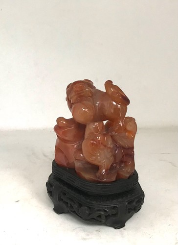 Joli ensemble chinois lions - ensemble,