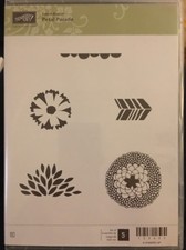 Lot de tampons Stampin Up Clear Mount appelé défilé de pétales