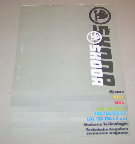 Brochure skoda 105 120 l - brochure,