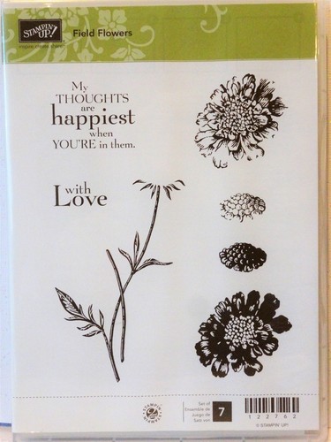 Stampin field fleurs - field,