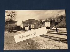 Photograph Sulmona L'Aquila Railway Line Molina Aterno Station Febbr.68