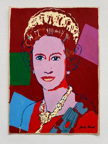 Andy warhol dessin sur - warhol, papier