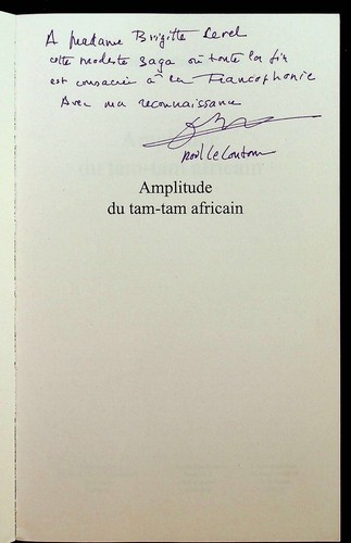 Nöel coutour amplitude du - le,