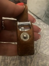 Vintage Compass With Leather Case