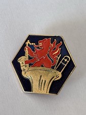 Pin’s À Identifiée Musique Artillerie Orchestre Armée Terre Militaire Saxophone