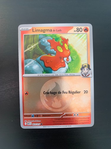 Carte pokémon reverse limagma - pokémon,
