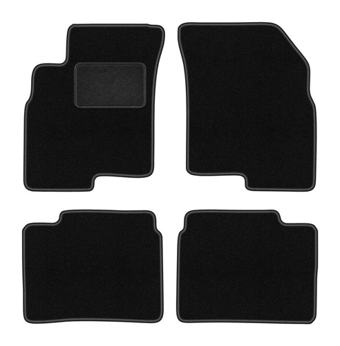 Tapis sol velours noir - velours,