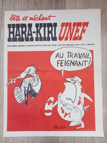 Hara kiri hebdo 1969 - hebdo,