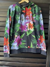 Unkut Hoodie Hawaiian Print Rare Size Large