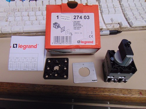 Legrand 27403 interrupteur - interrupteur, on
