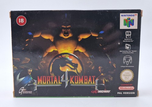 Mortal kombat nintendo 64 - mortal,