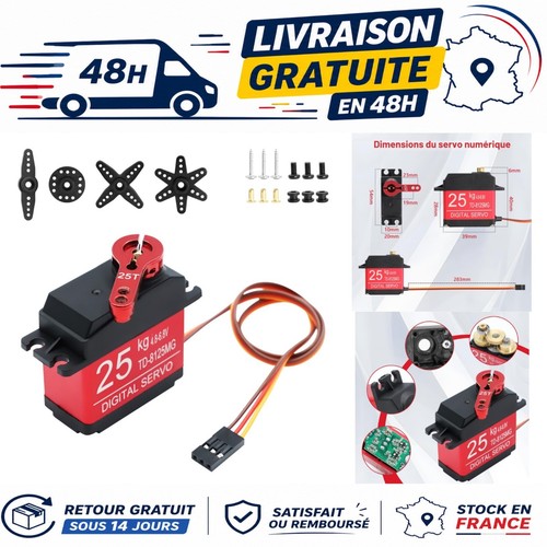 Servo numérique à - kg,