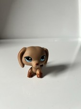 Littlest Pet Shop Dog 518 chien  année 2008 yeux bleus  LPS