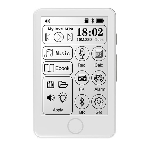Book reader music player - e-book,
