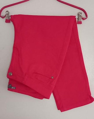 Jean court rouge tqf - court,