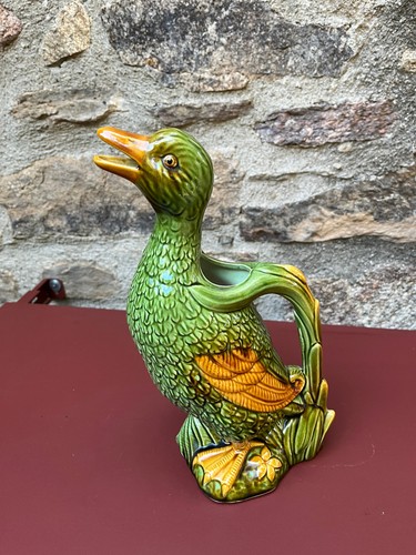 Pichet canard barbotine cm - canard, 30