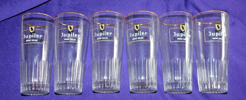 Verres bière jupiler - 6, à