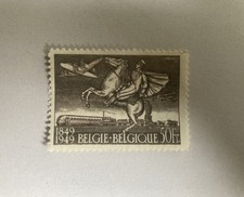 Timbre belge neuf 1949 cat