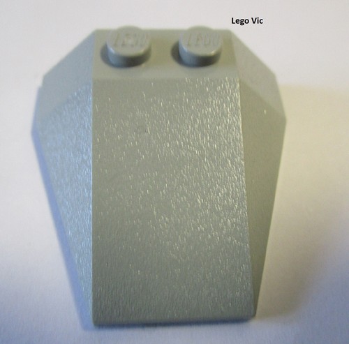 Lego 6069 wedge 4x4 gray - 6069,