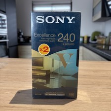 Lot 2 Cassette VHS Vierge SONY