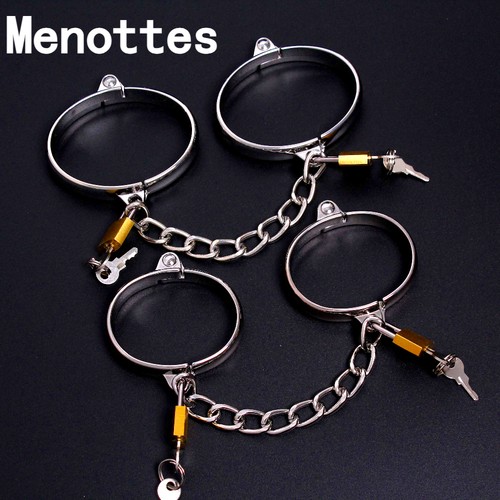 Métal menottes neck collier - métal,