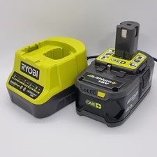 Ryobi 18V Lithium+ 4.0Ah Battery and IntelliPort Charger Combo ONE+