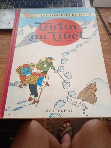 Tintin tibet herge - tintin,