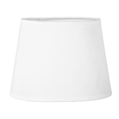 Abat jour ovale blanc - -,