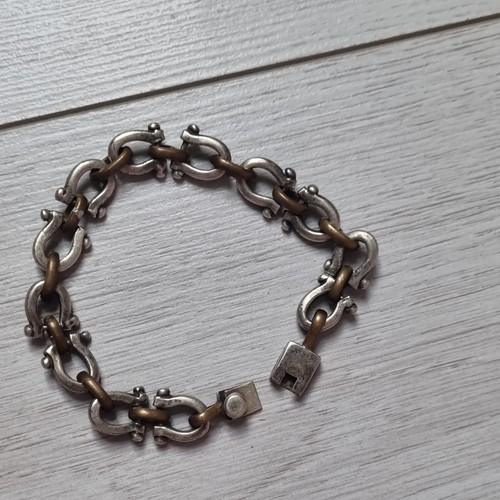 Bracelet maillons manilles - bracelet, à