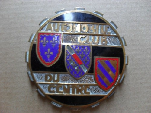 Plaque émaillée insigne - plaque,