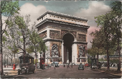 Ancienne carte postale paris - ancienne,