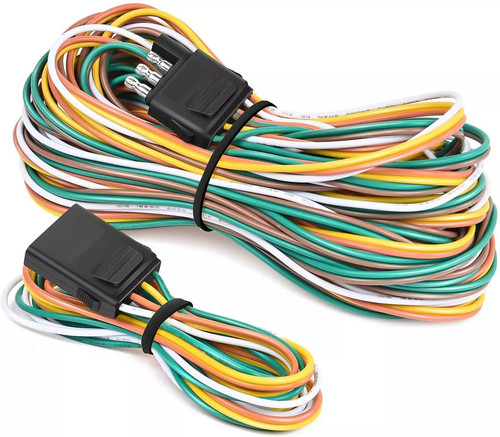 Pin trailer light - 25', 4-pin