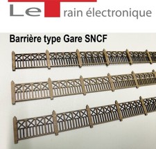 Barrières HO type Gare jouef Lot de 3 Modèle A