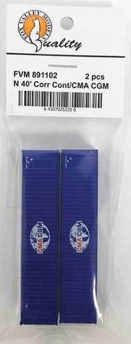 Voie container pieds cma - container,